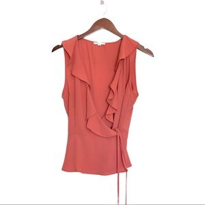 Mine Ruffle Wrap Font Top